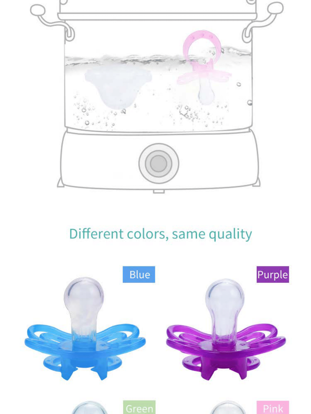 BABYDISE Butterfly Baby Pacifier